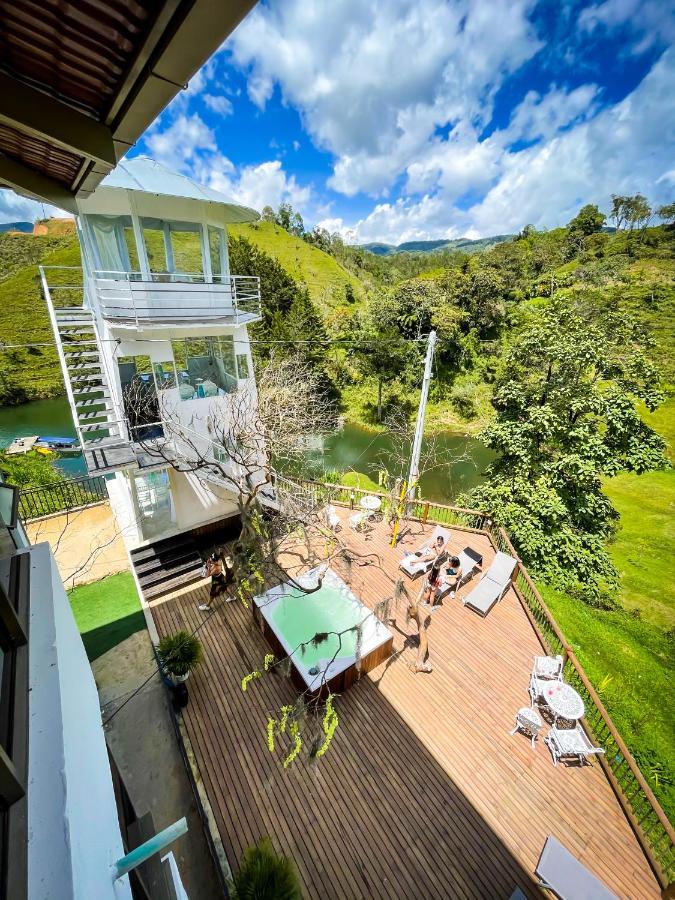 Piedra Del Penol Hotel Guatapé Exterior photo